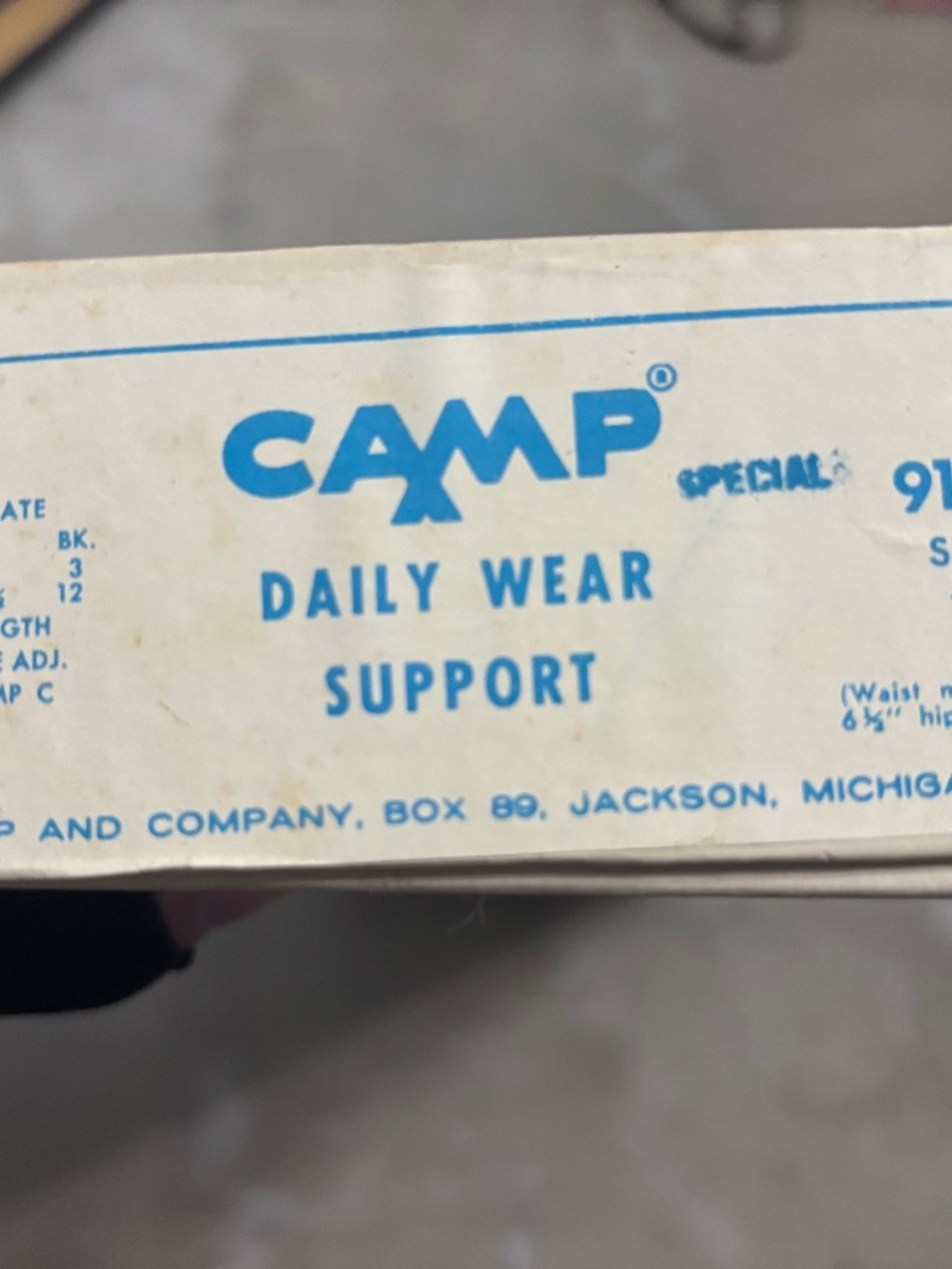 Vintage Camp Corset in Box